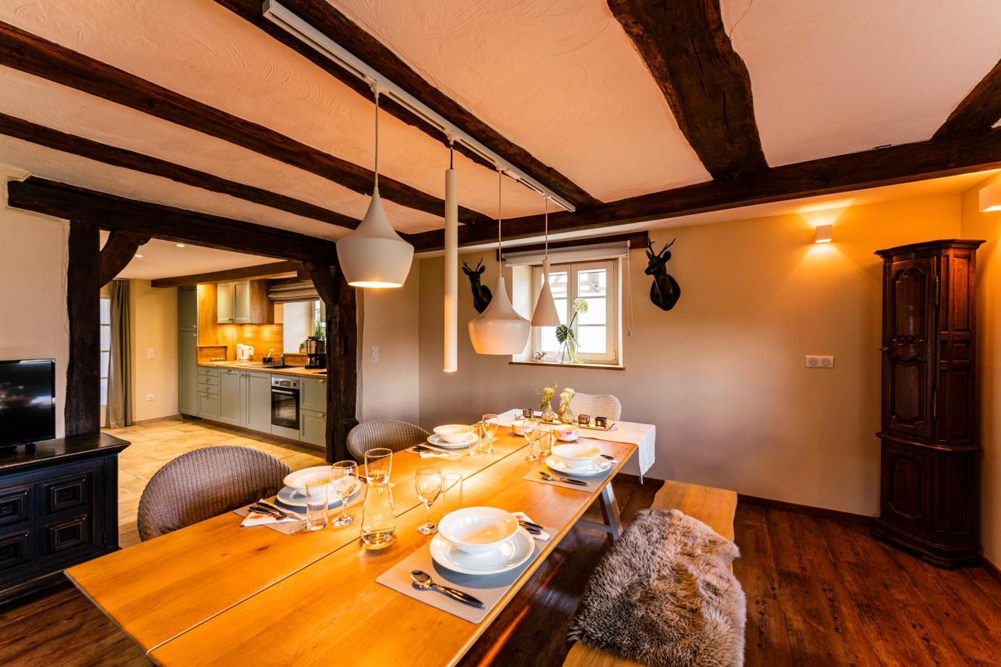 Maison 1775 Ferien Im Historischen Bauernhaus Mit Sauna, Wissembourg, Elsass Ingolsheim Luaran gambar