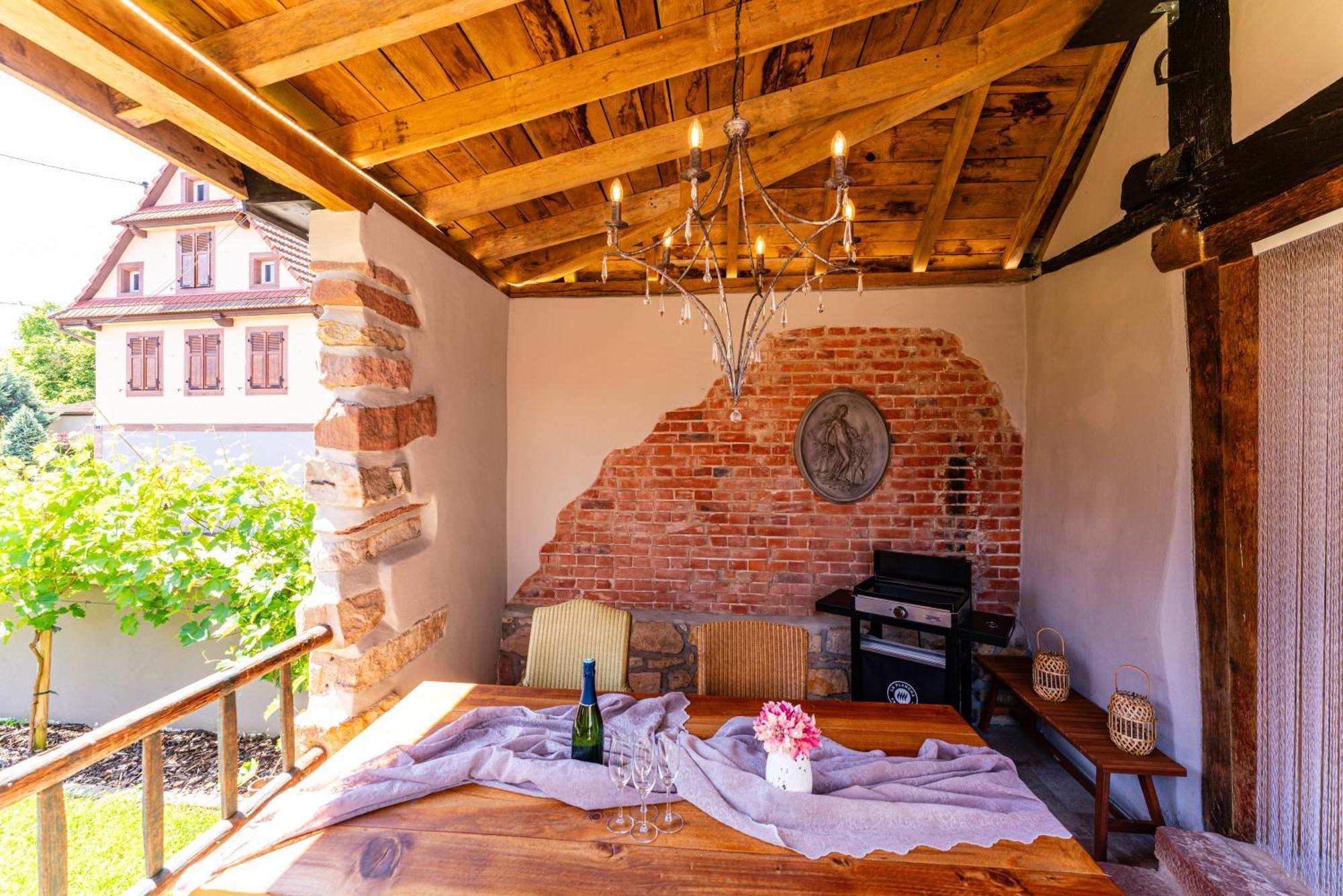 Maison 1775 Ferien Im Historischen Bauernhaus Mit Sauna, Wissembourg, Elsass Ingolsheim Luaran gambar